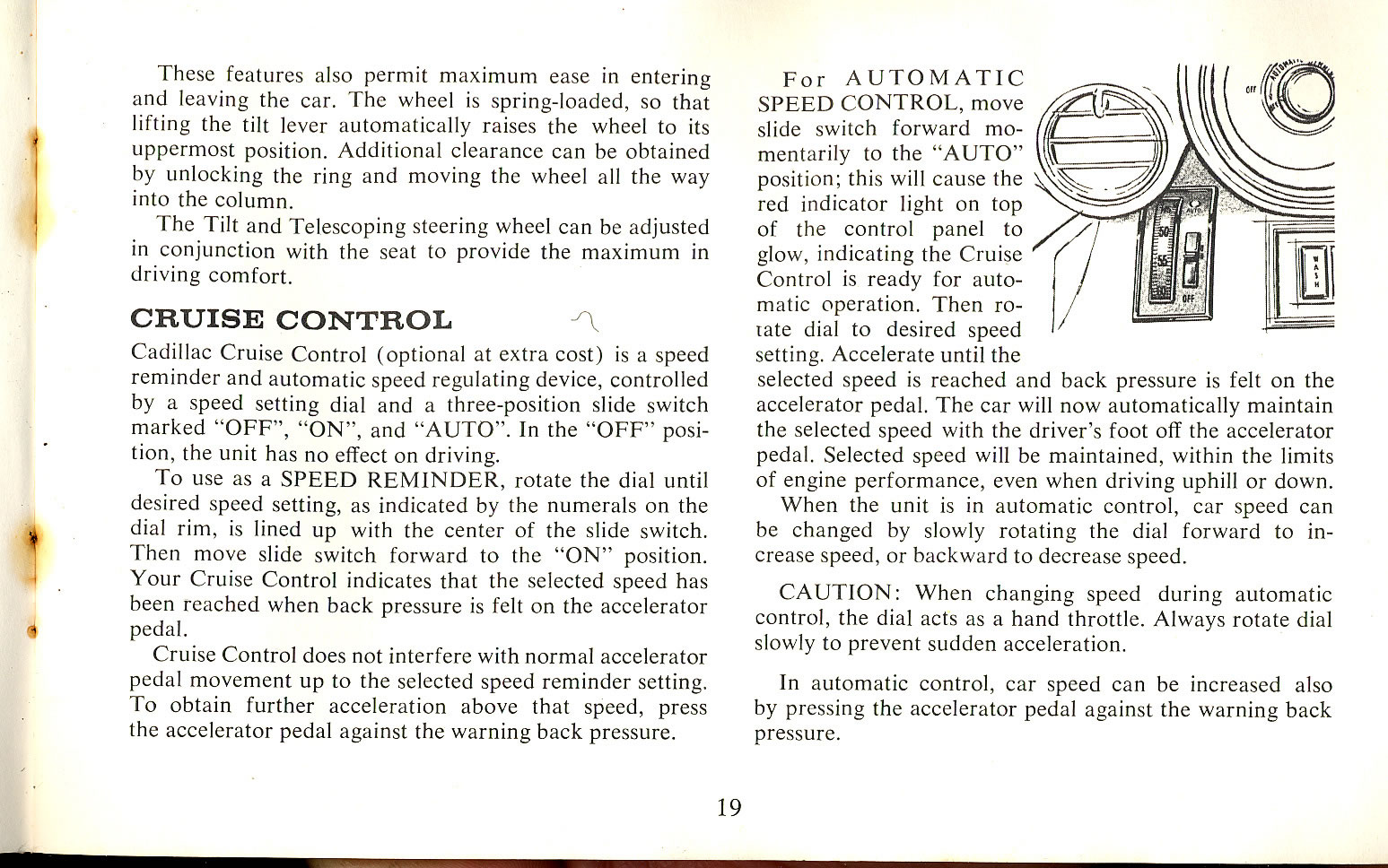 1965 Cadillac Owners Manual Page 23